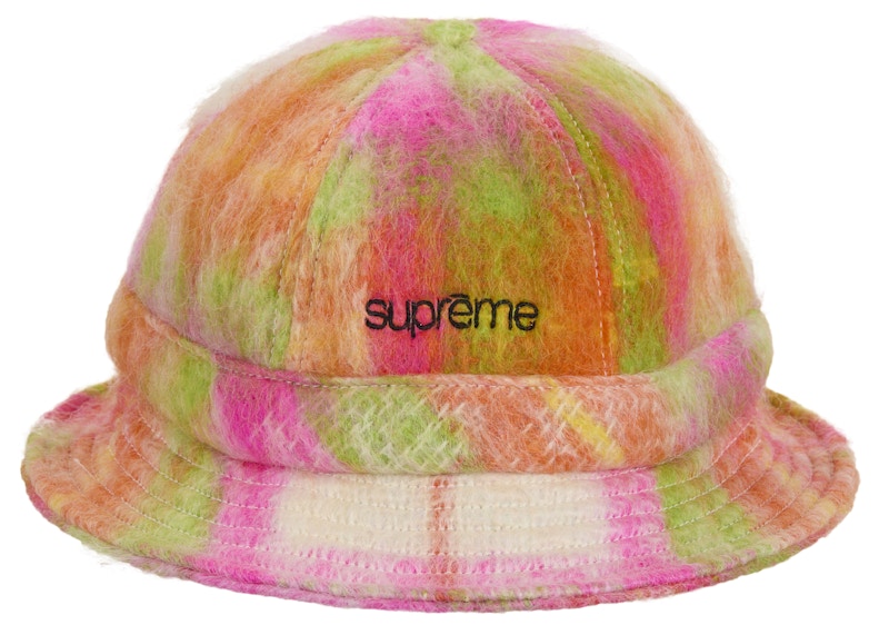 Supreme Mohair Plaid Bell Hat Multicolor - SS25 - US