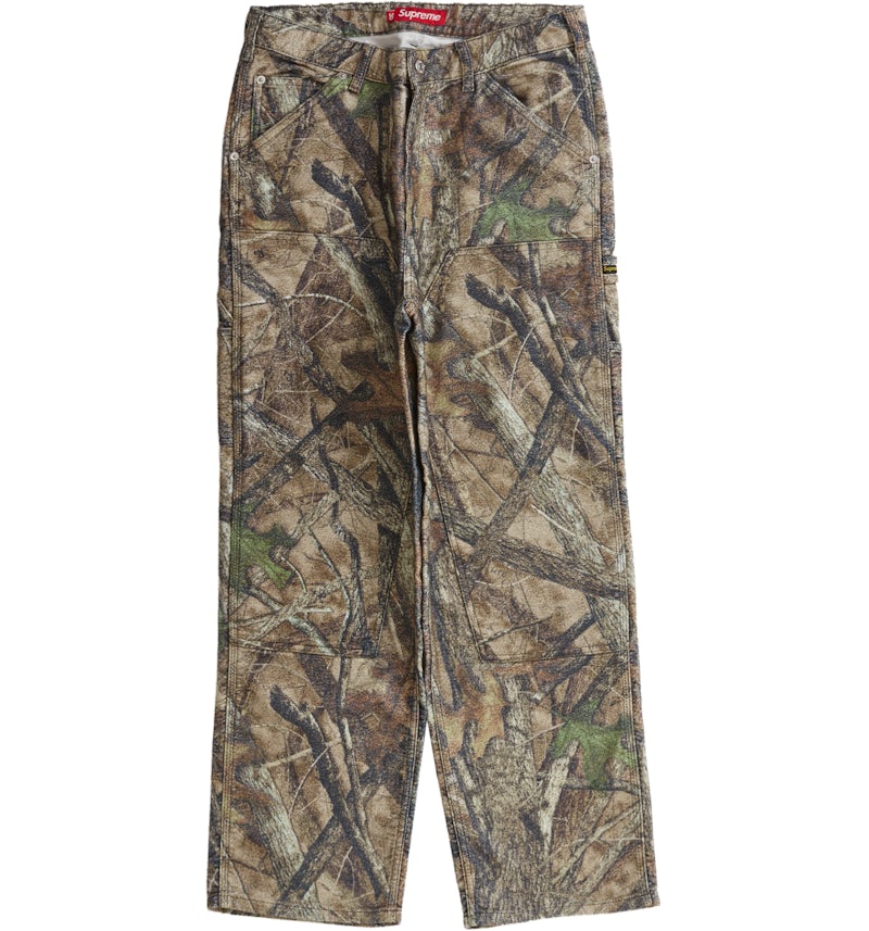 Supreme Moleskin Double Knee Painter Pant (FW23) Camo Men's FW23