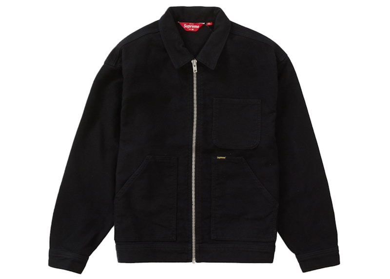 Supreme Moleskin Work Jacket (FW23) Black メンズ - FW23 - JP