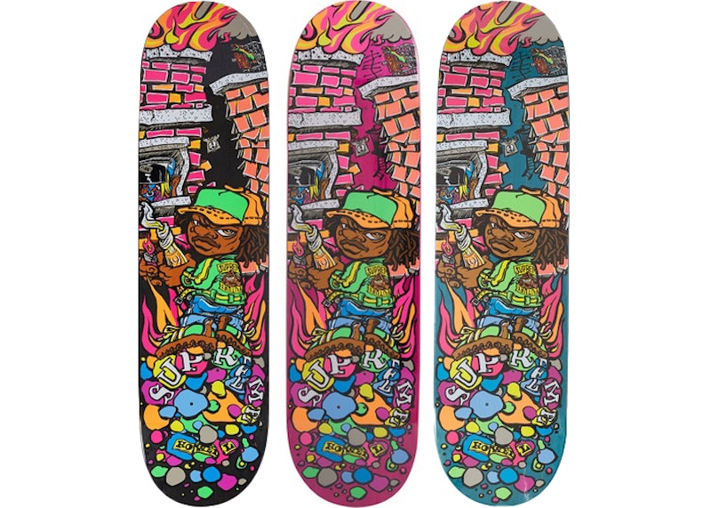 supreme Molotov Kid Skateboard 新品