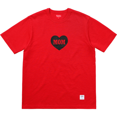 Supreme Mom SS Top Red