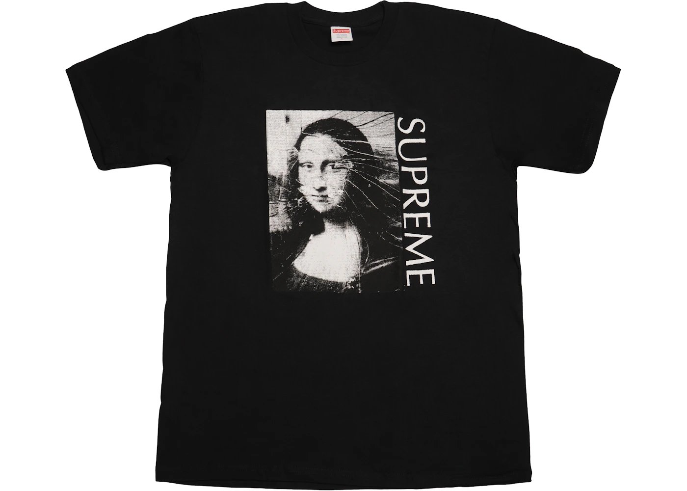 Supreme Mona Lisa Tee Black Men's SS18 US - Main Image