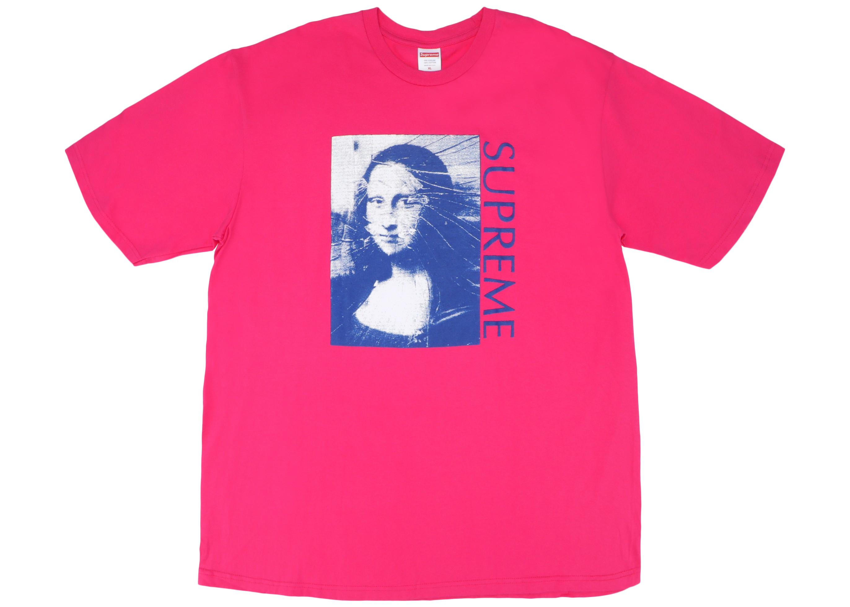 Supreme Mona Lisa Tee Hot Pink メンズ - SS18 - JP