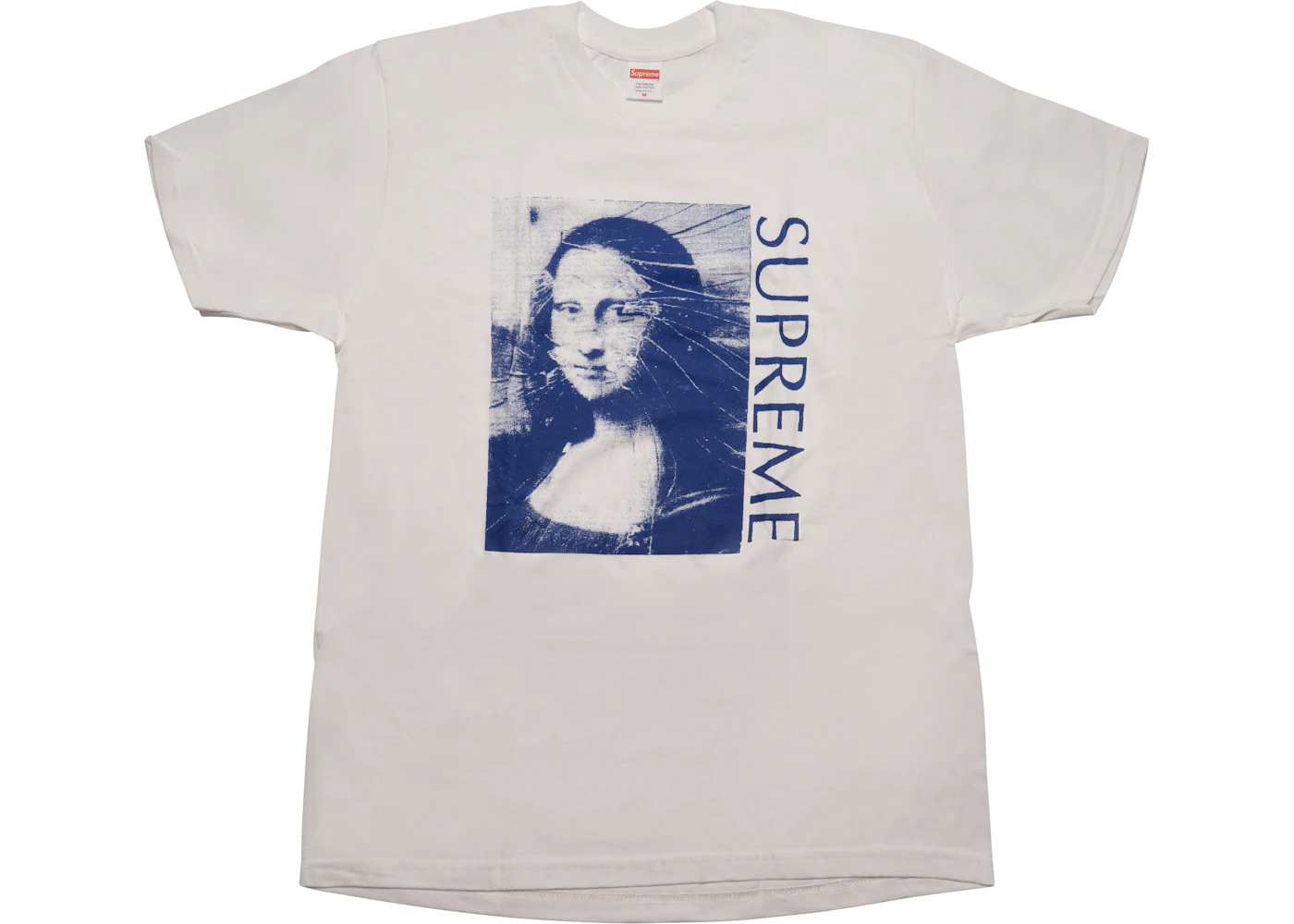 Supreme Mona Lisa Tee White Men's SS18 US - Main Image