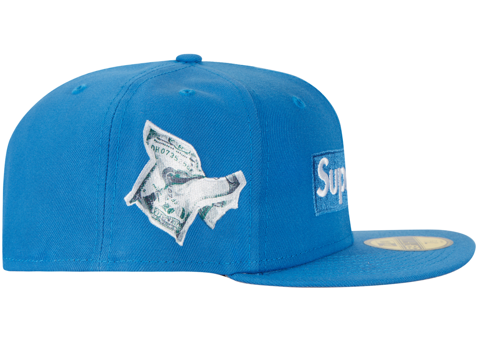 Supreme Money Box Logo New Era Light Blue - FW22 - US