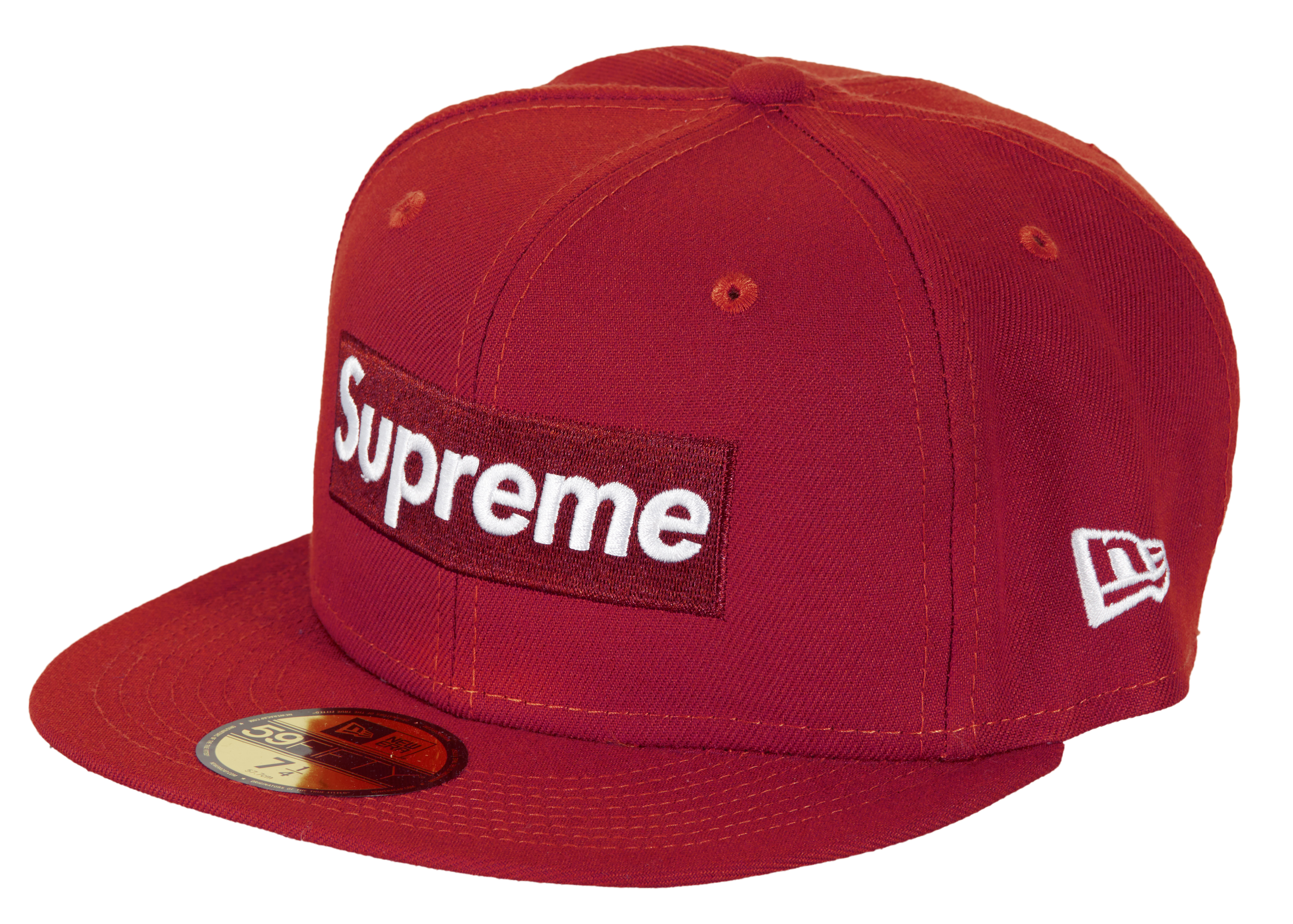 Supreme Money Box Logo New Era帽子