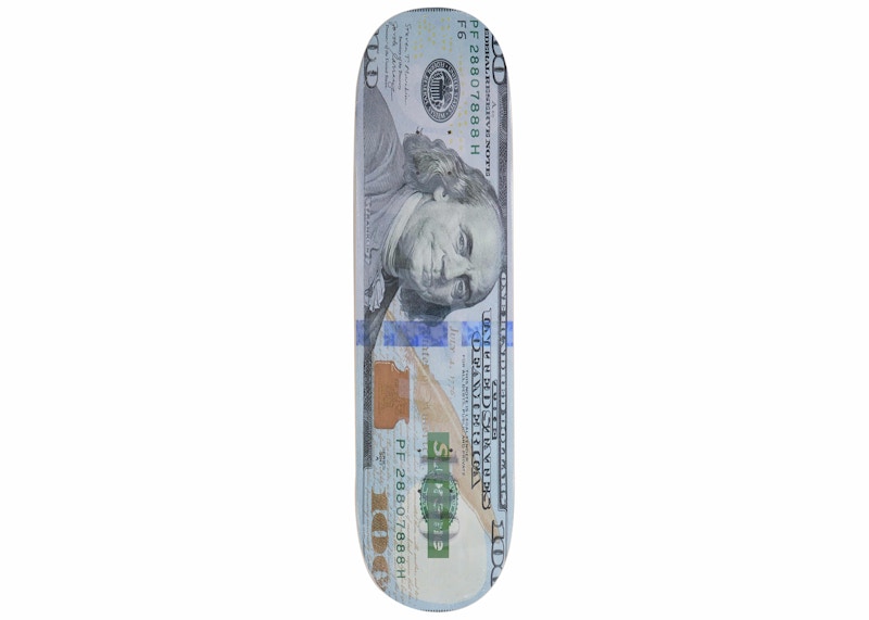 Supreme Money Logo Skateboard Deck