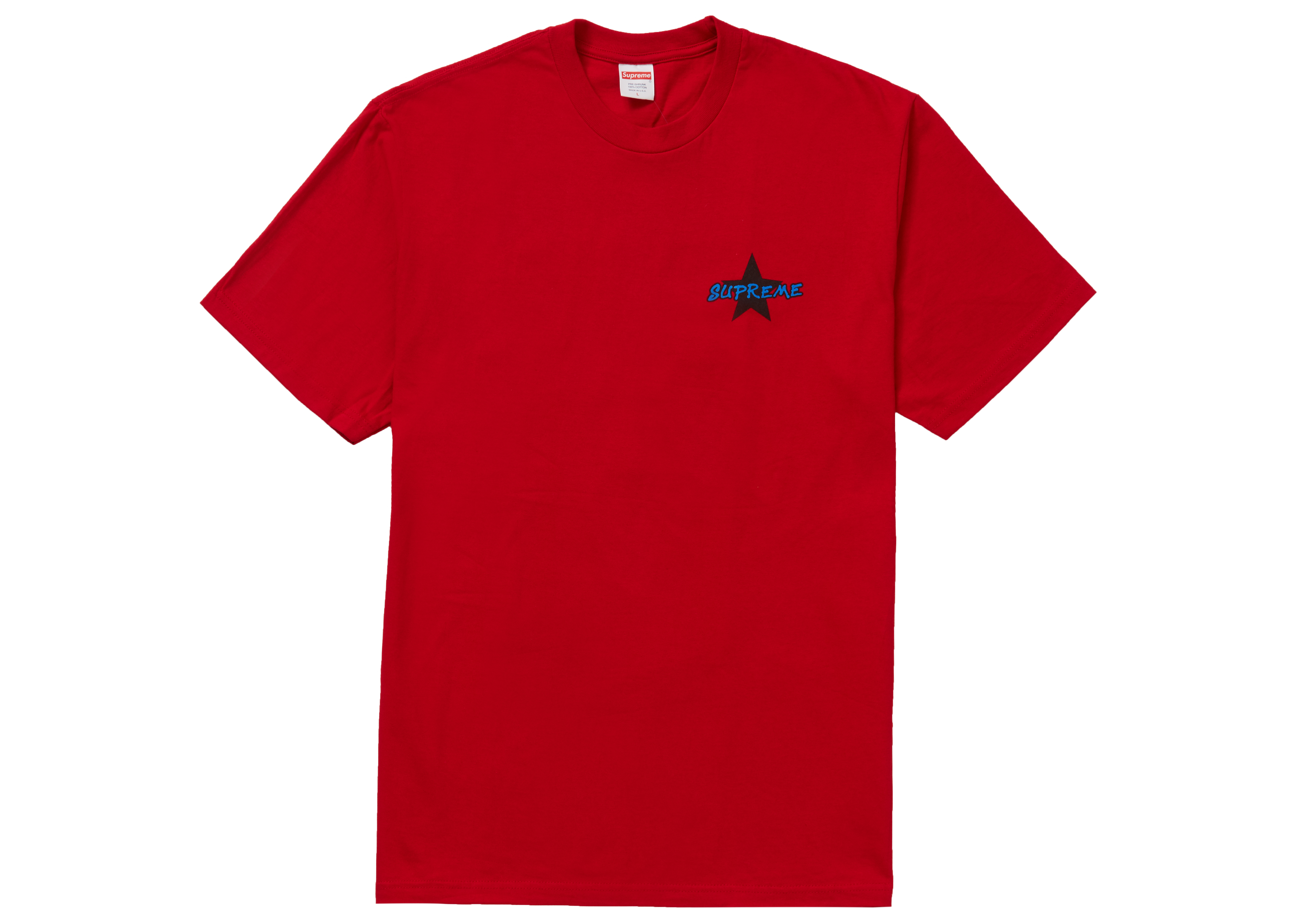 Supreme Money Power Respect Tee Red