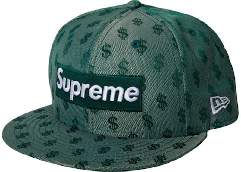 Supreme Monogram Box Logo New Era Green - SS18 - JP