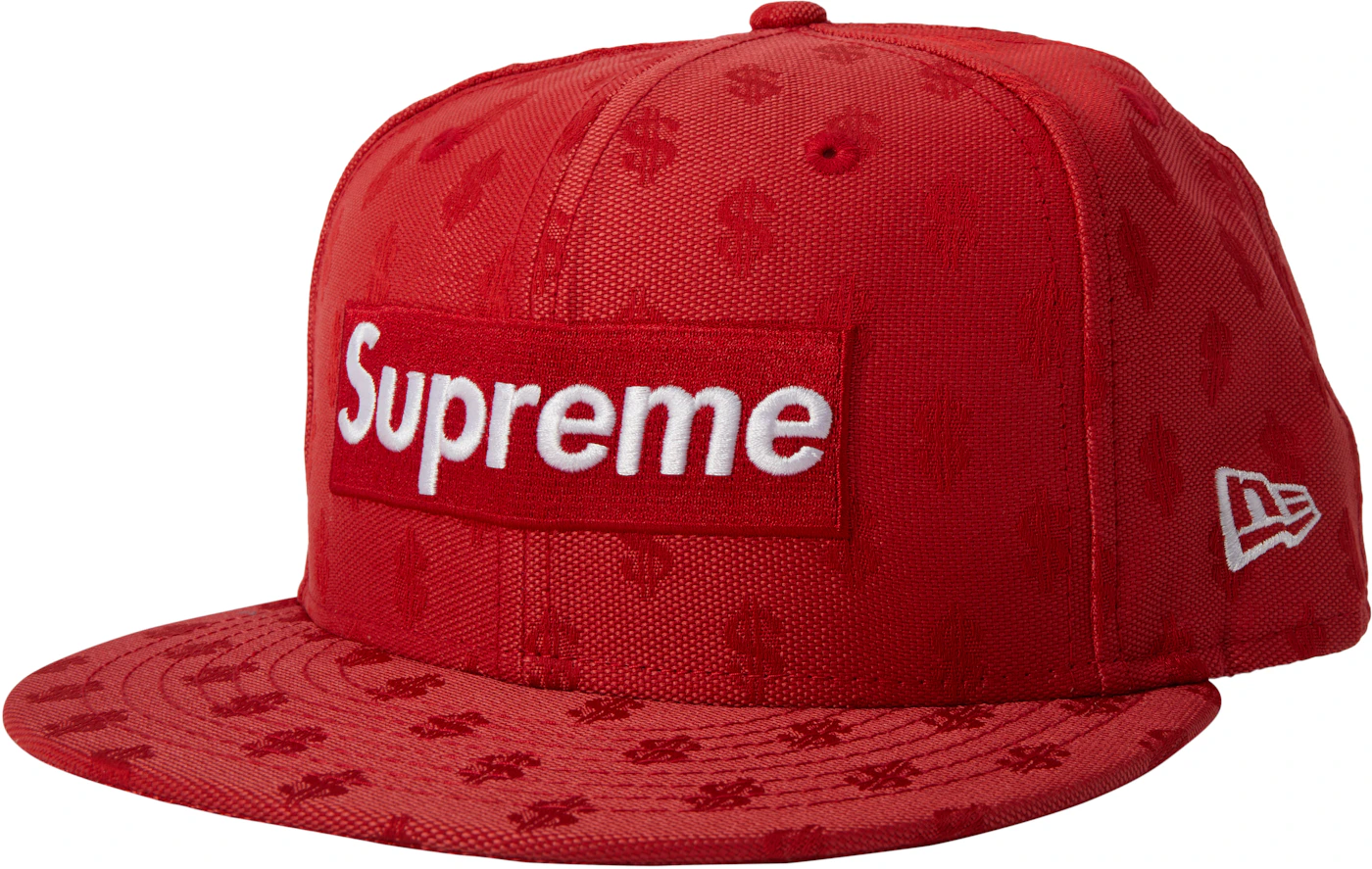 supreme lv hat red