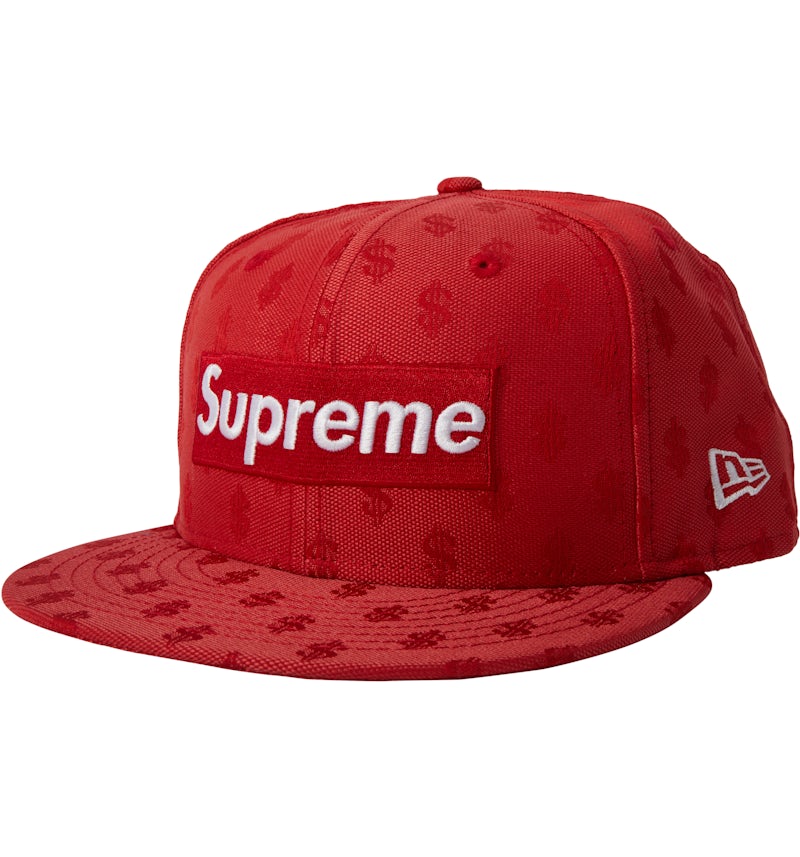 Supreme Monogram Box Logo New Era Red SS18 US - Main Image