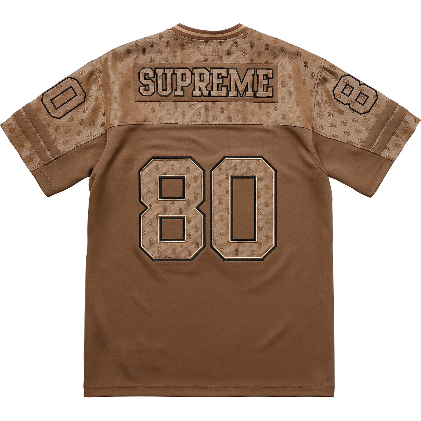【定番日本製】Supreme Monogram Football Jersey L Tシャツ/カットソー(半袖/袖なし)