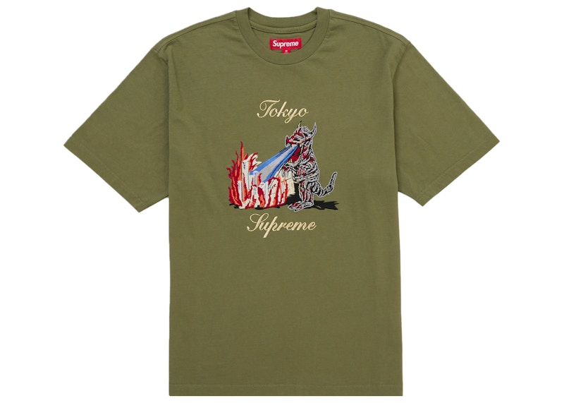 Supreme Monster S/S Top Light Olive