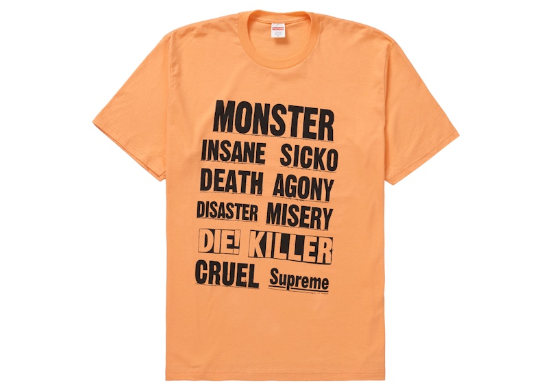 supreme monster tee