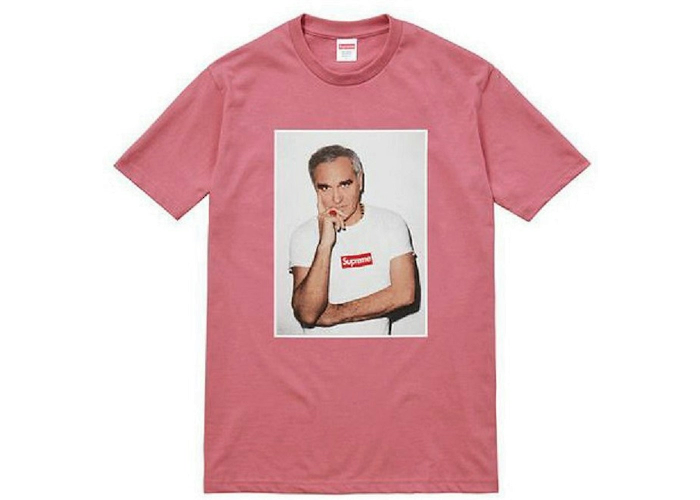 Supreme Morrissey Tee Rose Ss16 Supreme Morrissey Tee Rose Ss16