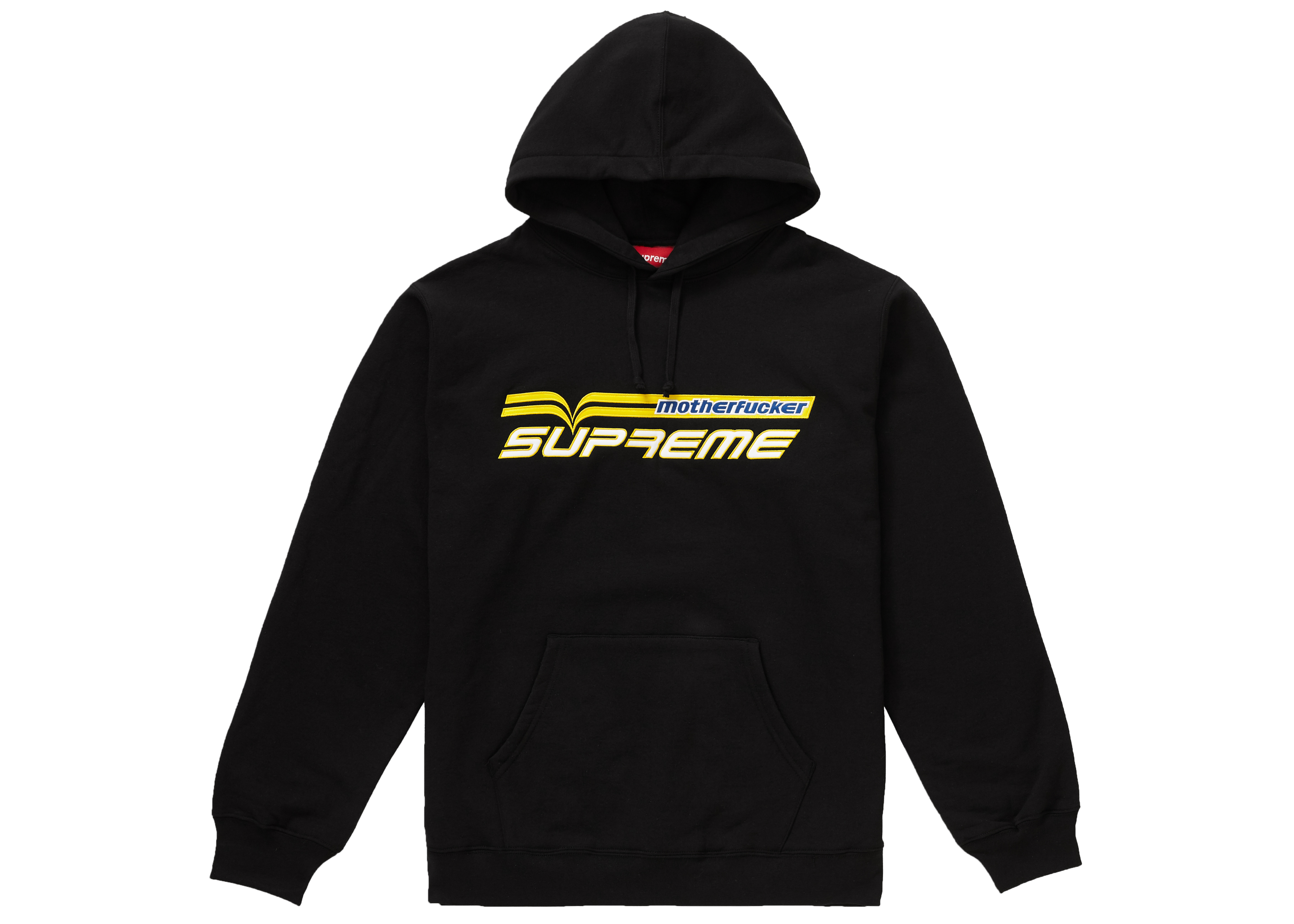 Supreme Motherfucker Hooded Sweatshirt Black