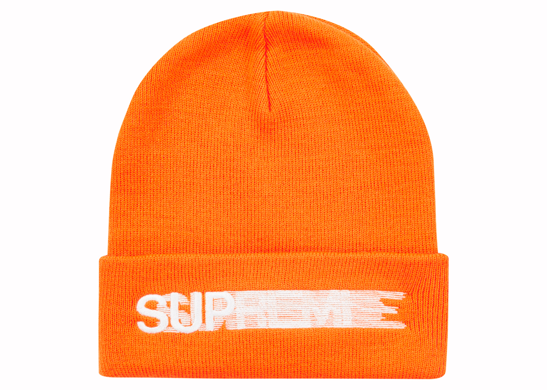 Supreme Motion Logo Beanie (SS23) Orange