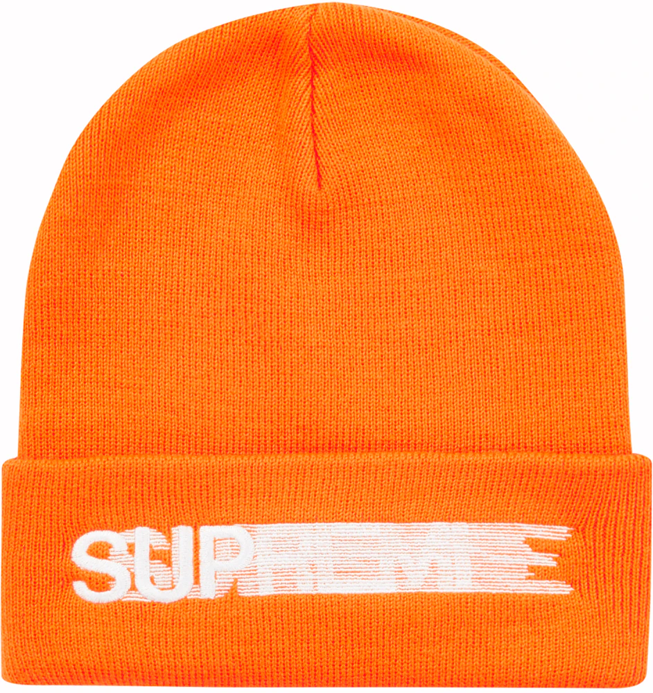 Supreme - New York Skyline Logo Beanie (Orange) – eluXive