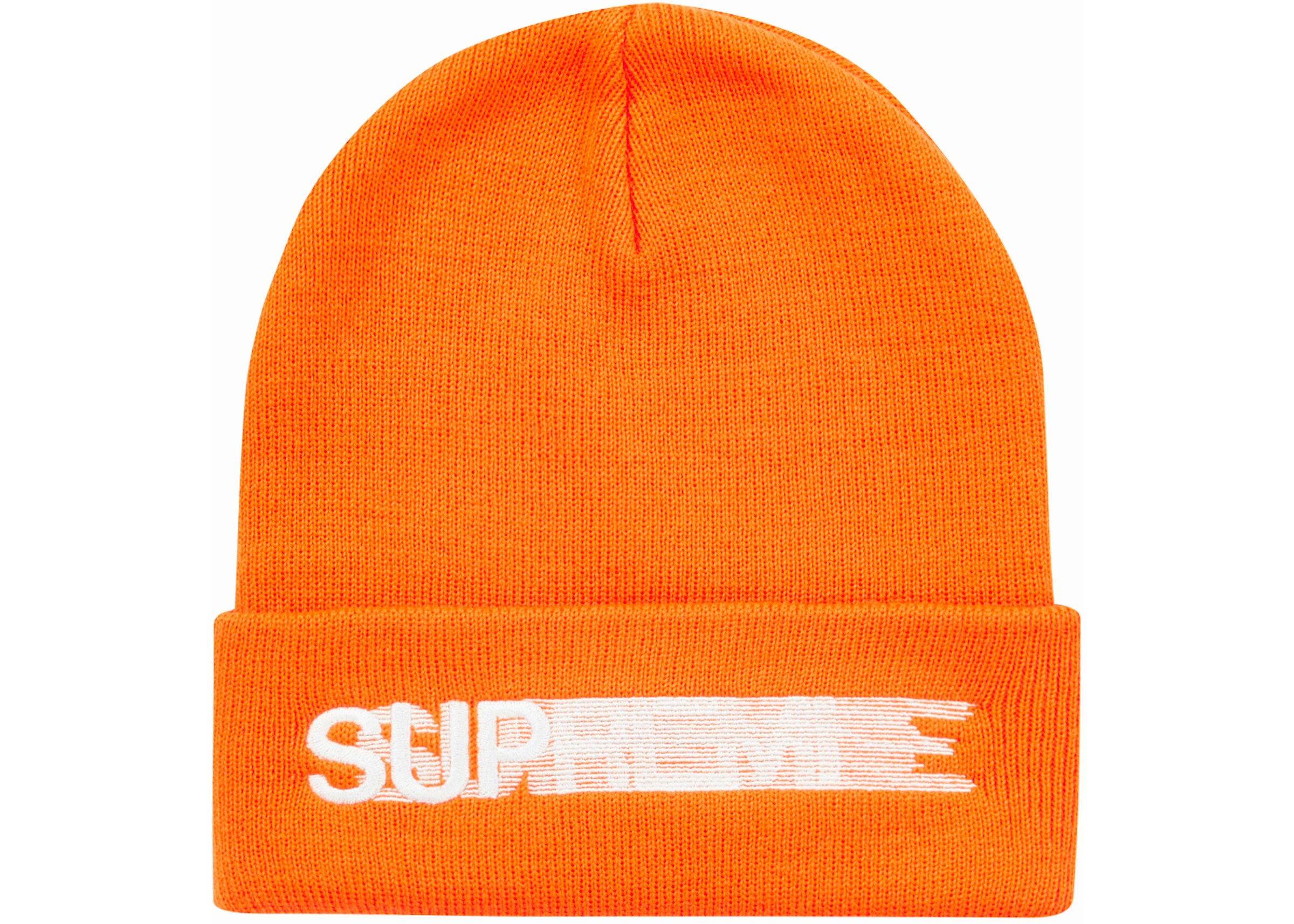 Supreme Motion Logo Beanie (SS23) Orange - -