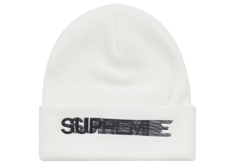 Supreme Motion Logo Hooded Sweatshirt (SS23) White Men's - SS23 - US