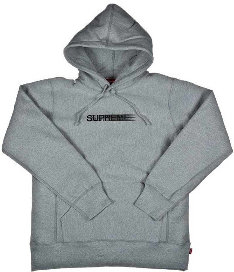 Supreme Motion Logo Heather Grey Men's - SS16 - US