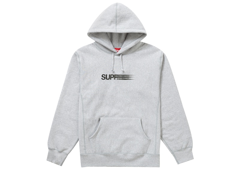 Supreme Motion Logo Hooded Sweatshirt (SS20) Ash Grey メンズ ...