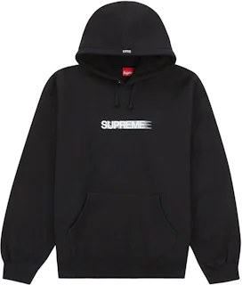 Supreme Motion Logo Hooded Sweatshirt (SS23) Black Men's - SS23 - US