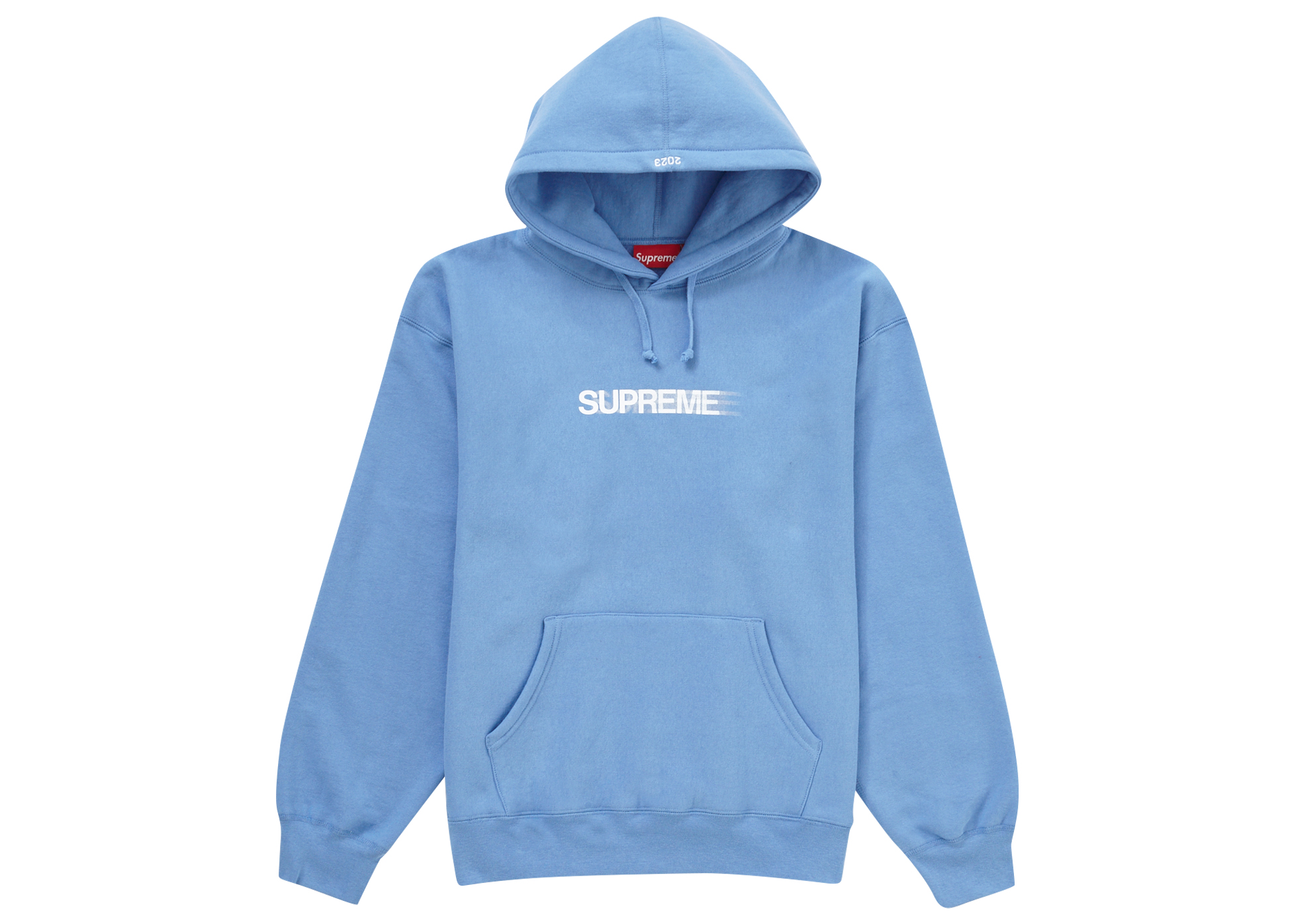 Supreme Motion Logo Hooded Sweatshirt (SS23) Light Blue メンズ ...