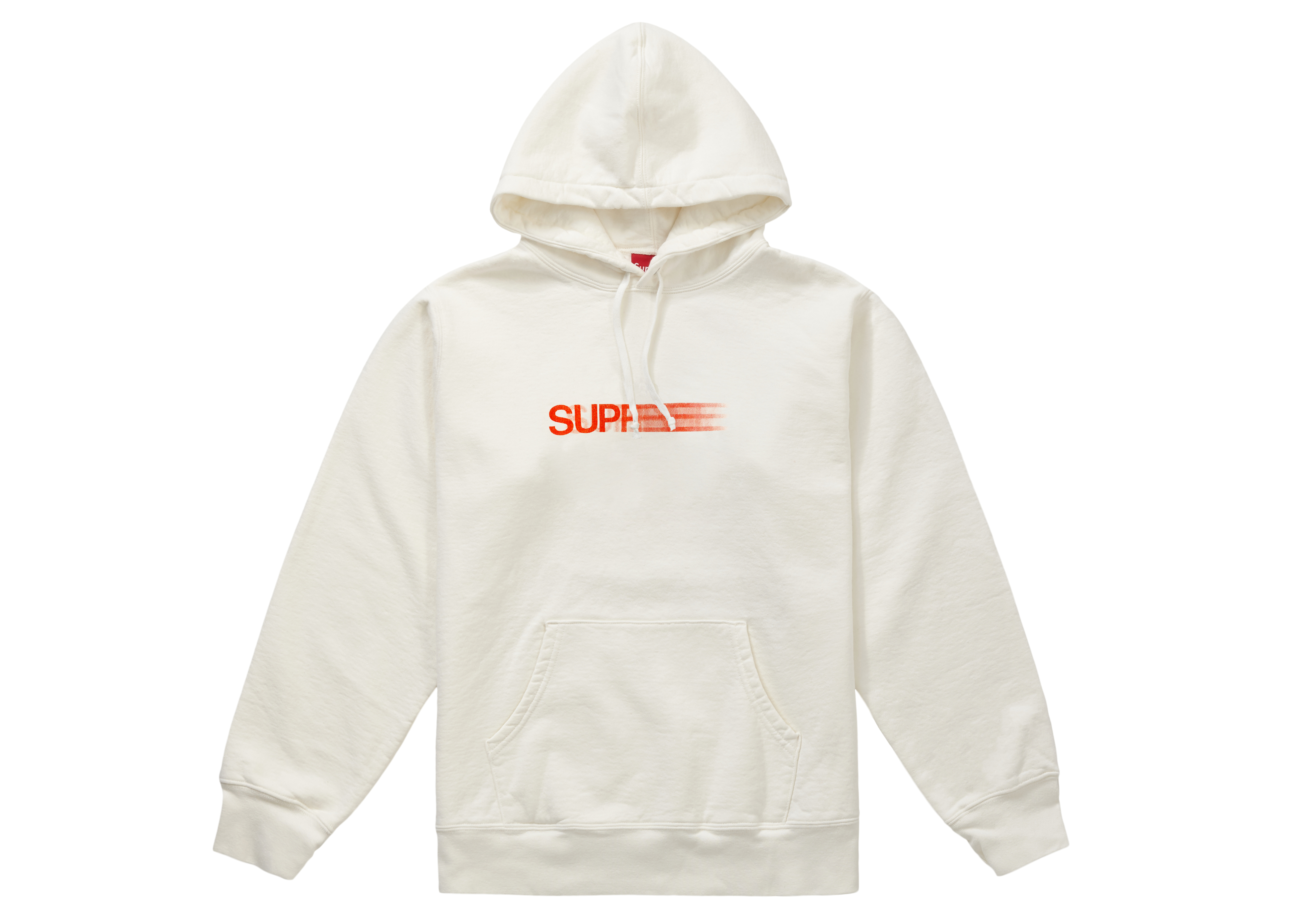 Supreme Motion Logo Hooded Sweatshirt (SS20) White