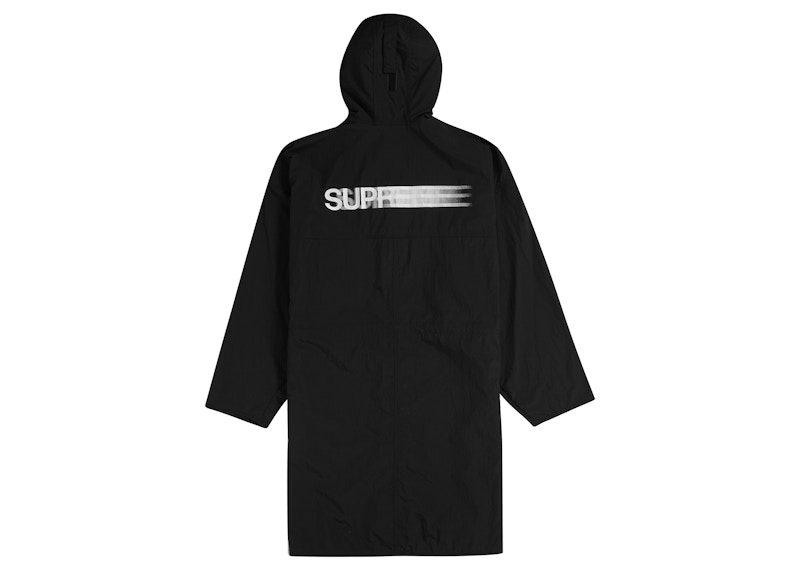 Supreme Motion Logo Lightweight Parka Black