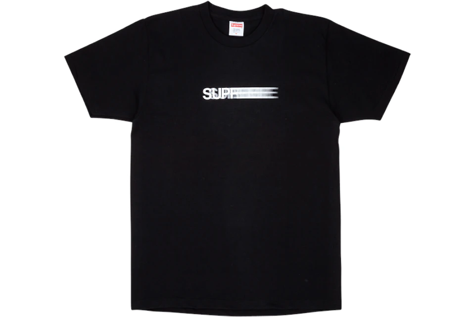 Supreme Motion Logo Tee Black - Tシャツ/カットソー(半袖/袖なし)