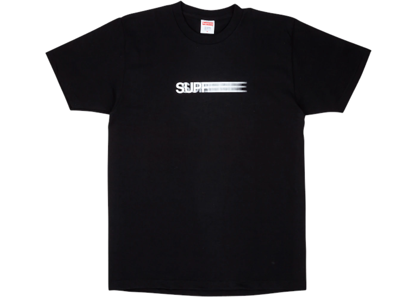 Supreme Motion Logo Tee Black Men's - SS16 - US Supreme Motion Logo Tee Black Men's - SS16 - US