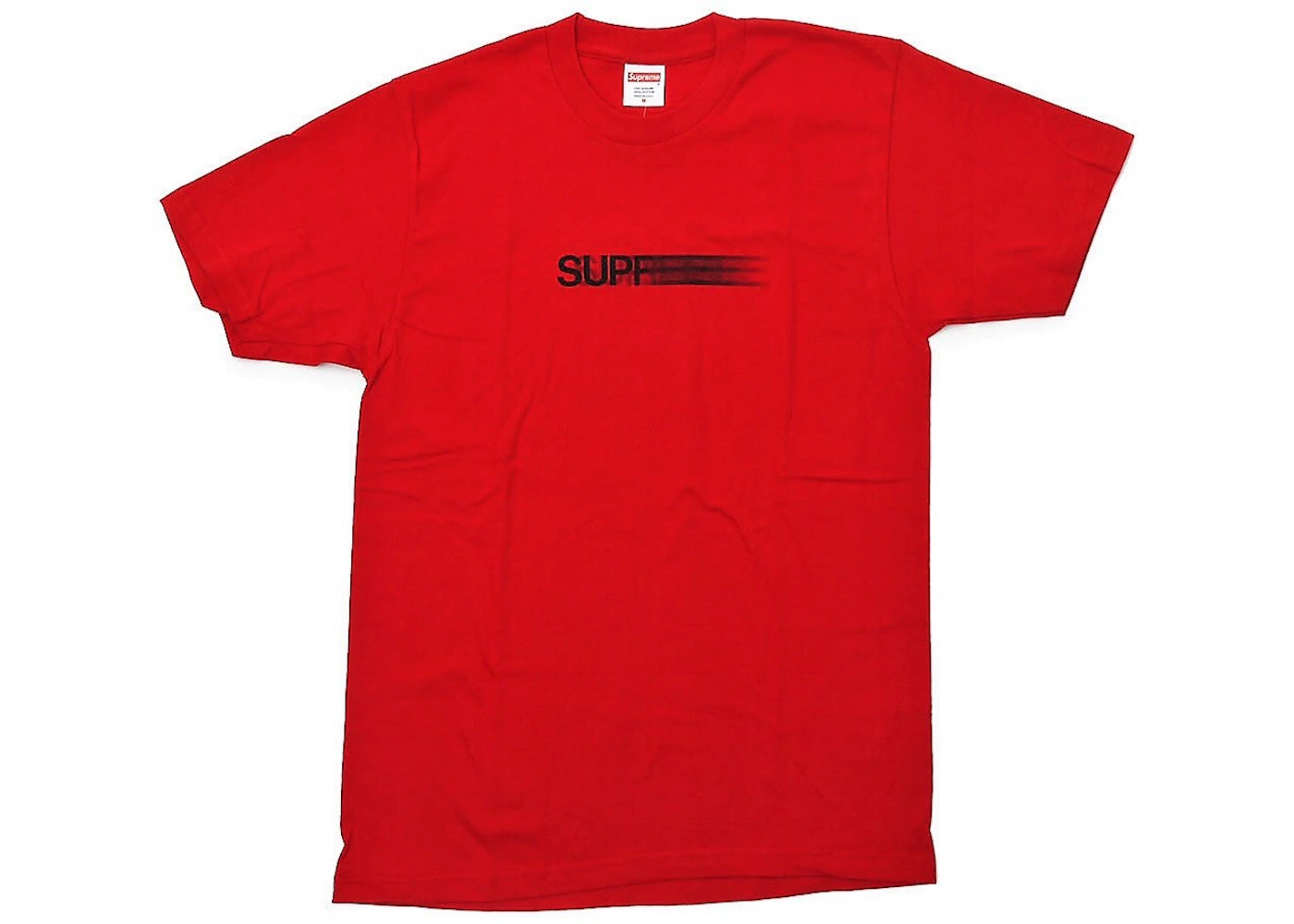 Supreme Motion Logo Tee Red - Mens, Size L