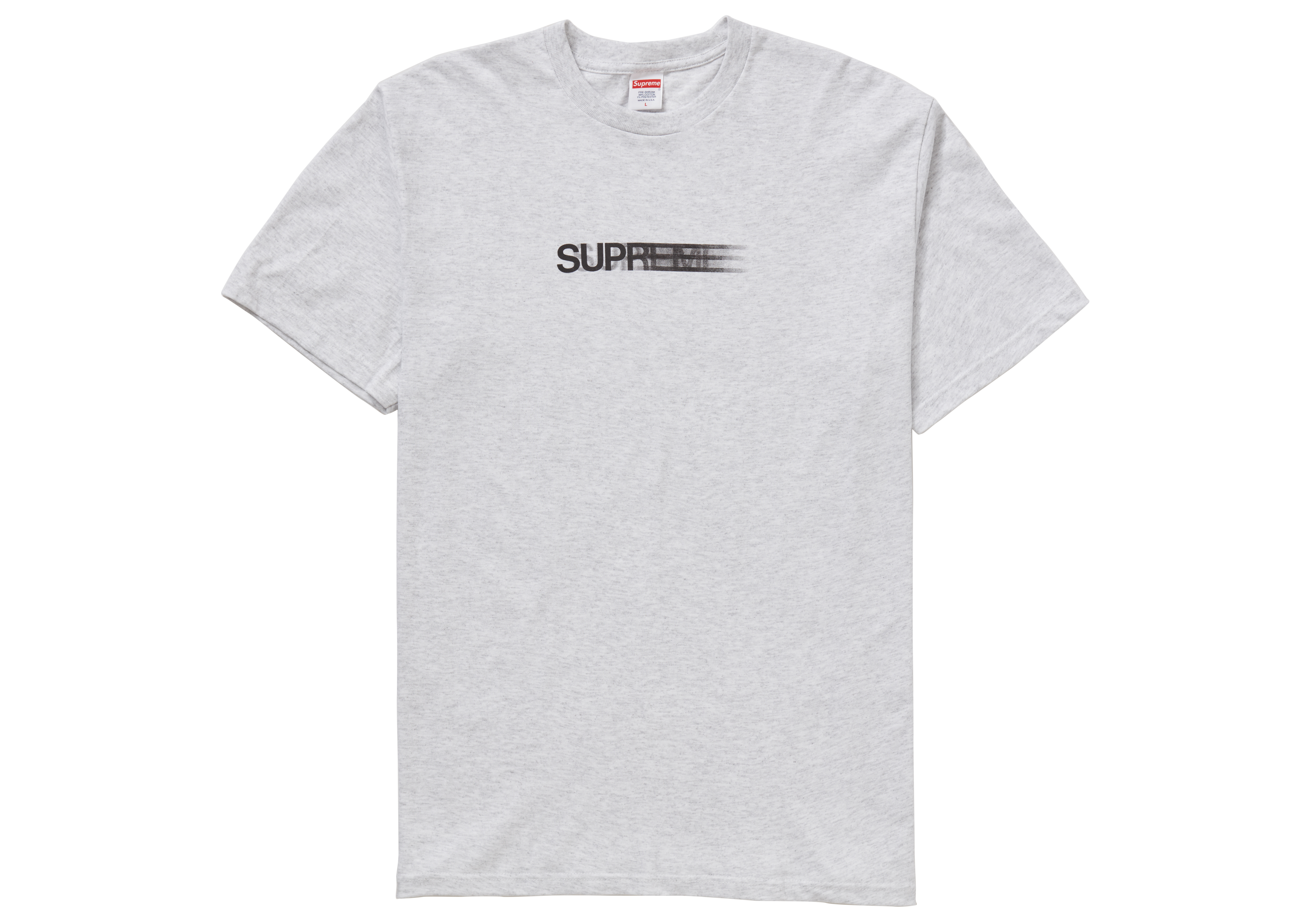 メンズSupreme Motion Logo Tee Ash Grey L グレー - Tシャツ ...