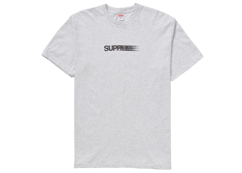 Supremeshop状態supreme motion logo tee ash grey - Tシャツ