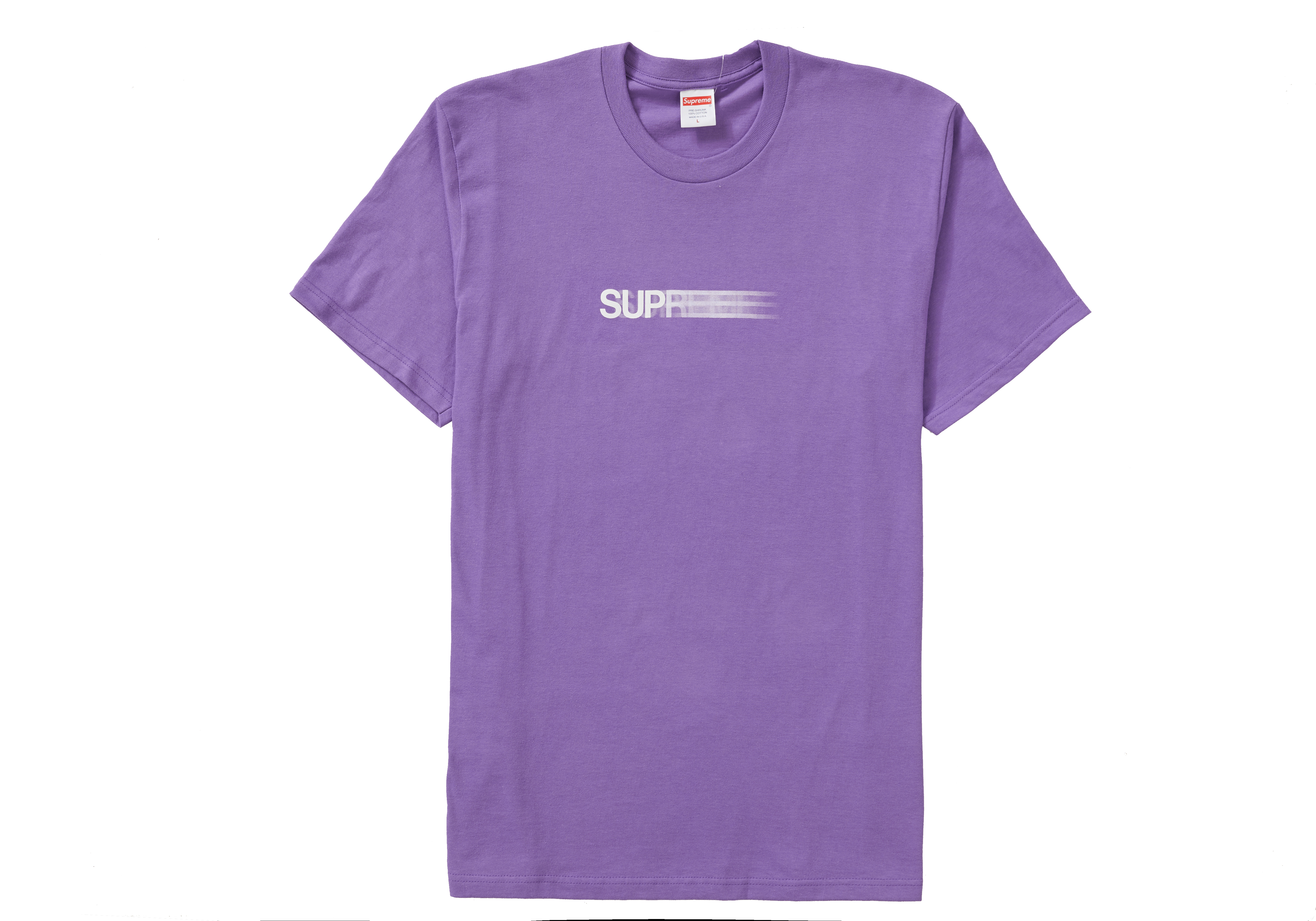 Supreme Motion Logo Tee (SS20) Purple メンズ - SS20 - JP
