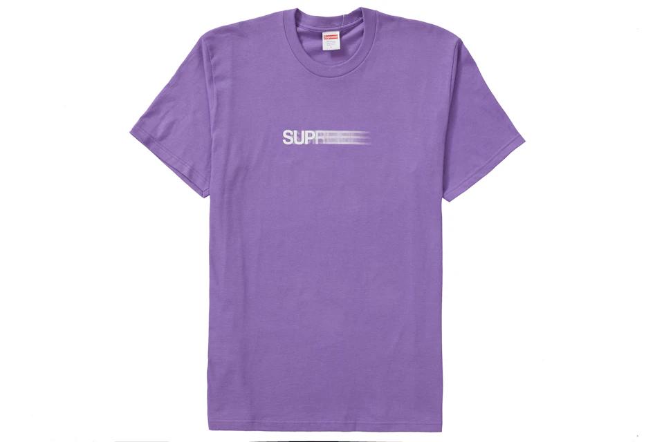 Supreme Motion Logo Tee (SS20) Purple