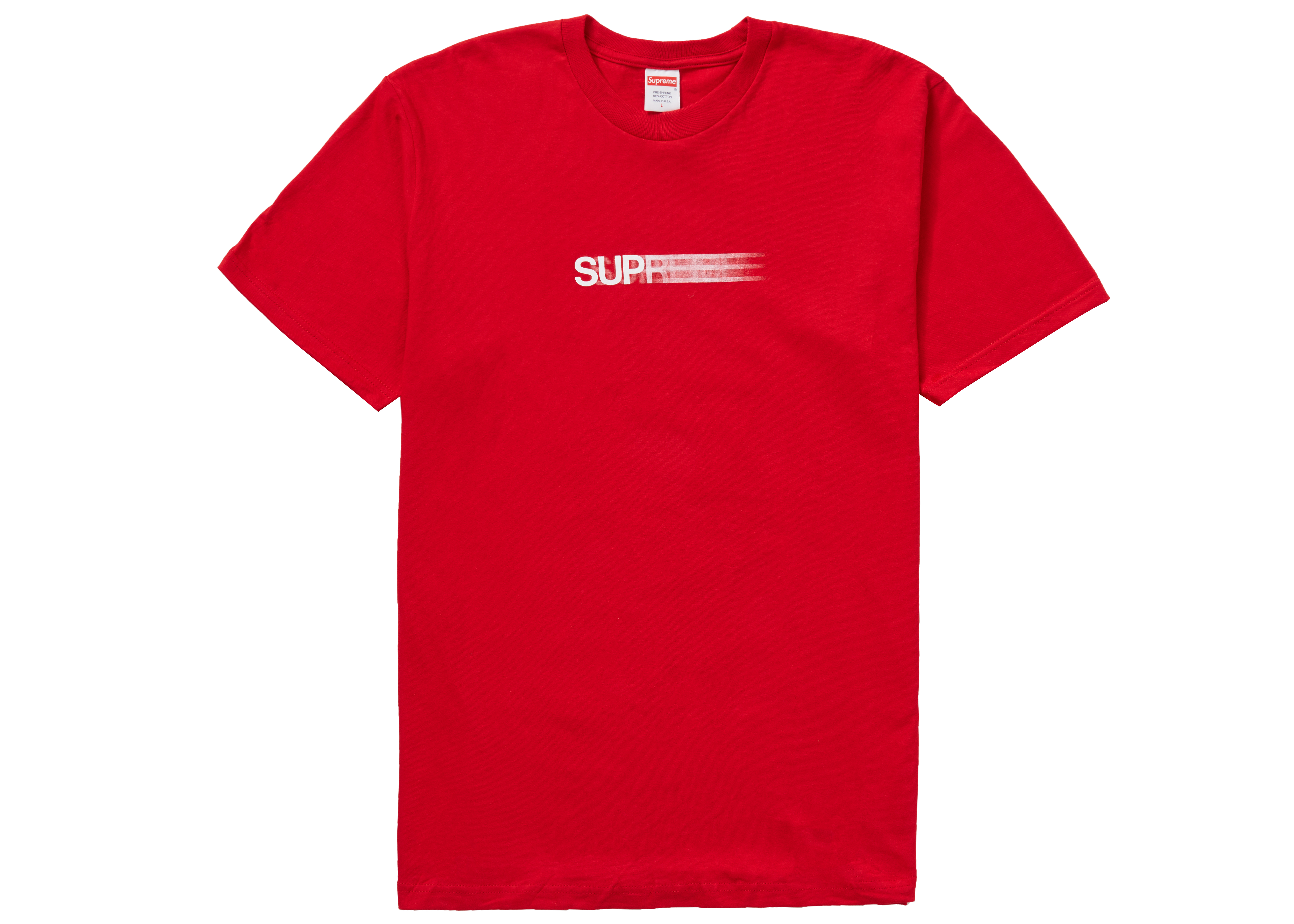 新色正規販売店 supreme motion logo tee 黒 L Tシャツ/カットソー