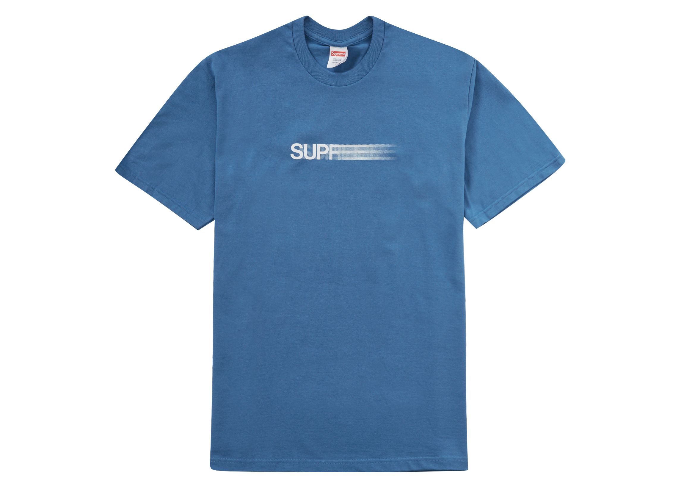 Supreme Motion Logo Tee (SS23) Faded Blue Men's - SS23 - US