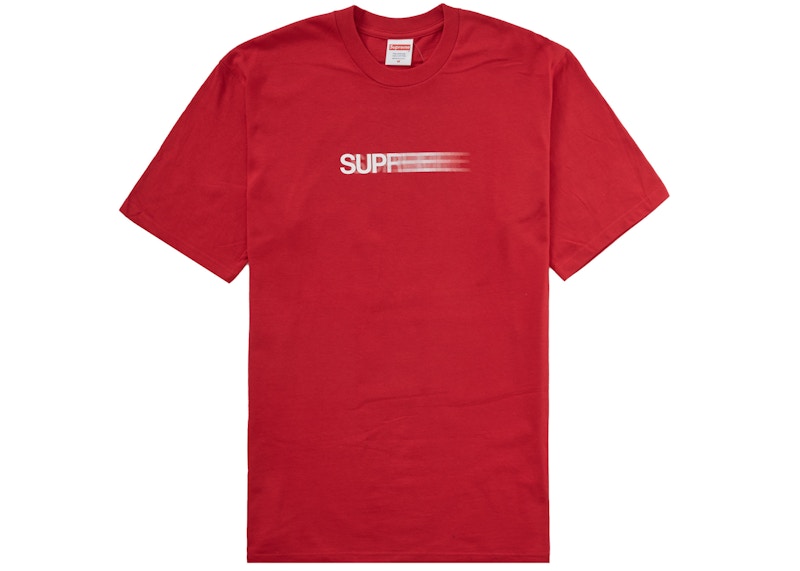 Supreme Motion Logo Tee (SS23) Red Men's - SS23 - GB