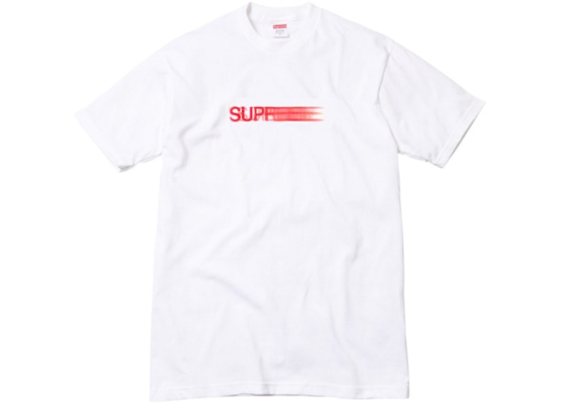 Supreme Motion Logo Tee White