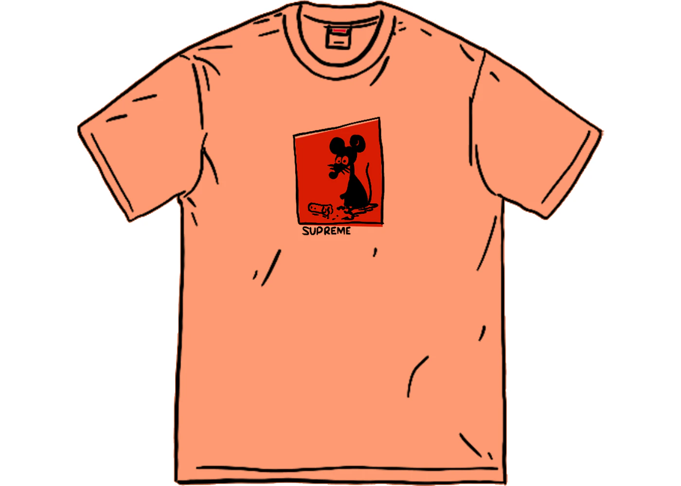 Supreme mouse tee white Clearance