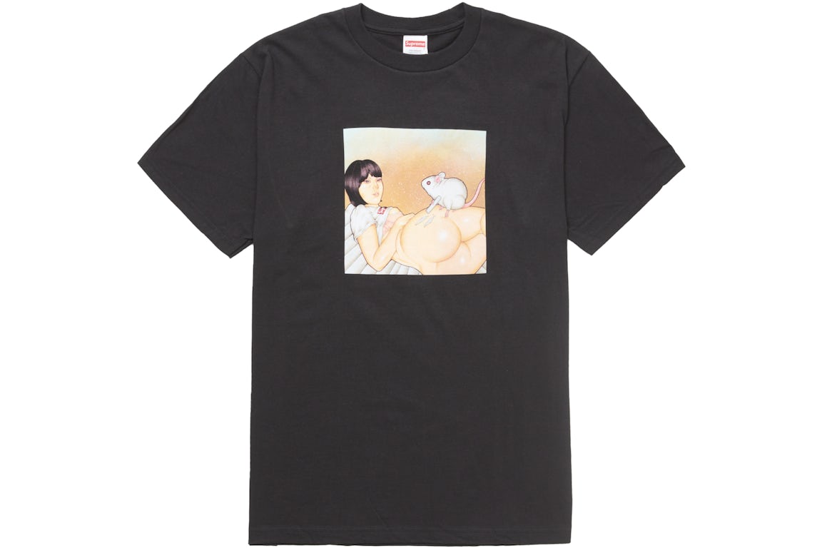 Supreme Mouse Tee (SS25) Black Men's - SS25 - US