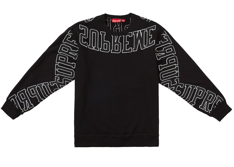 Supreme Multi Arc Crewneck 黒M-