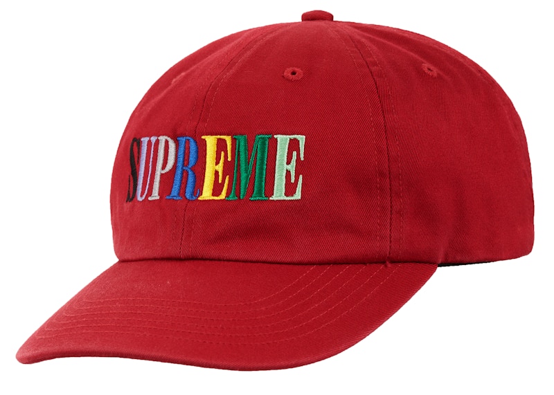 Supreme Multi Color Logo 6-Panel (FW20) – Outlined