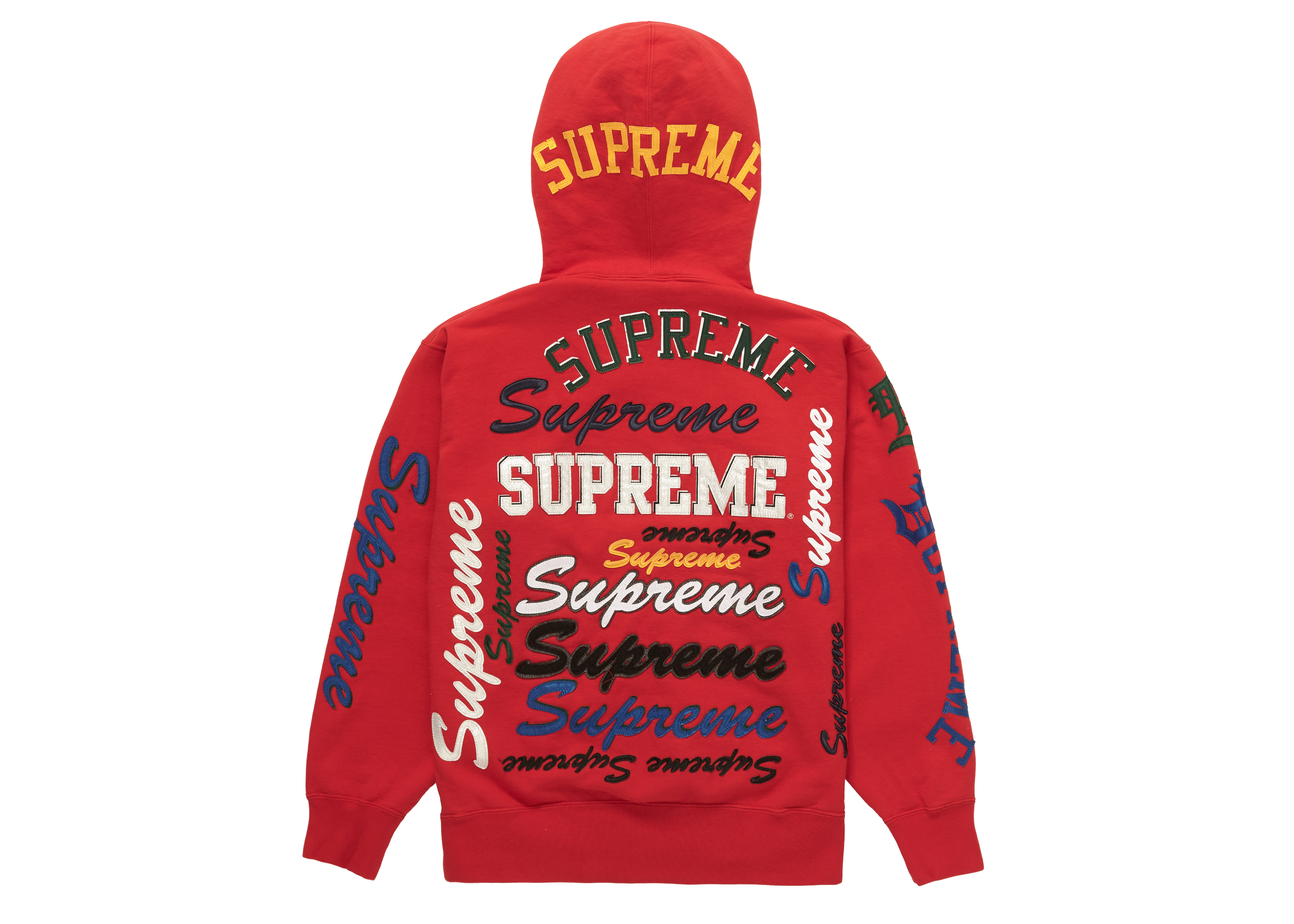 得価爆買いSupreme Multi Logo Hooded Sweatshirt トップス