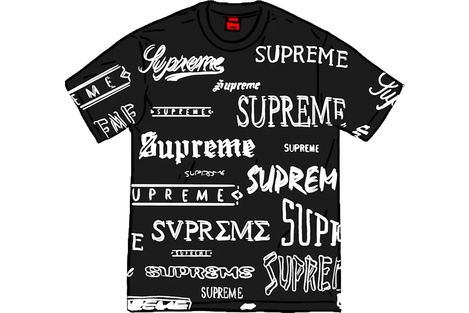 Supreme t shirts stockx sales