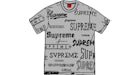 Supreme Camiseta Multi Logo Gris jaspeado