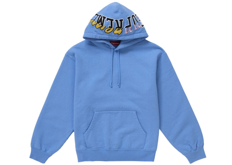 トップス Supreme Slogo Hooded Sweatshirt Blue S Supreme S Logo Hooded Sweatshirt Blue Men's - FW15 - US