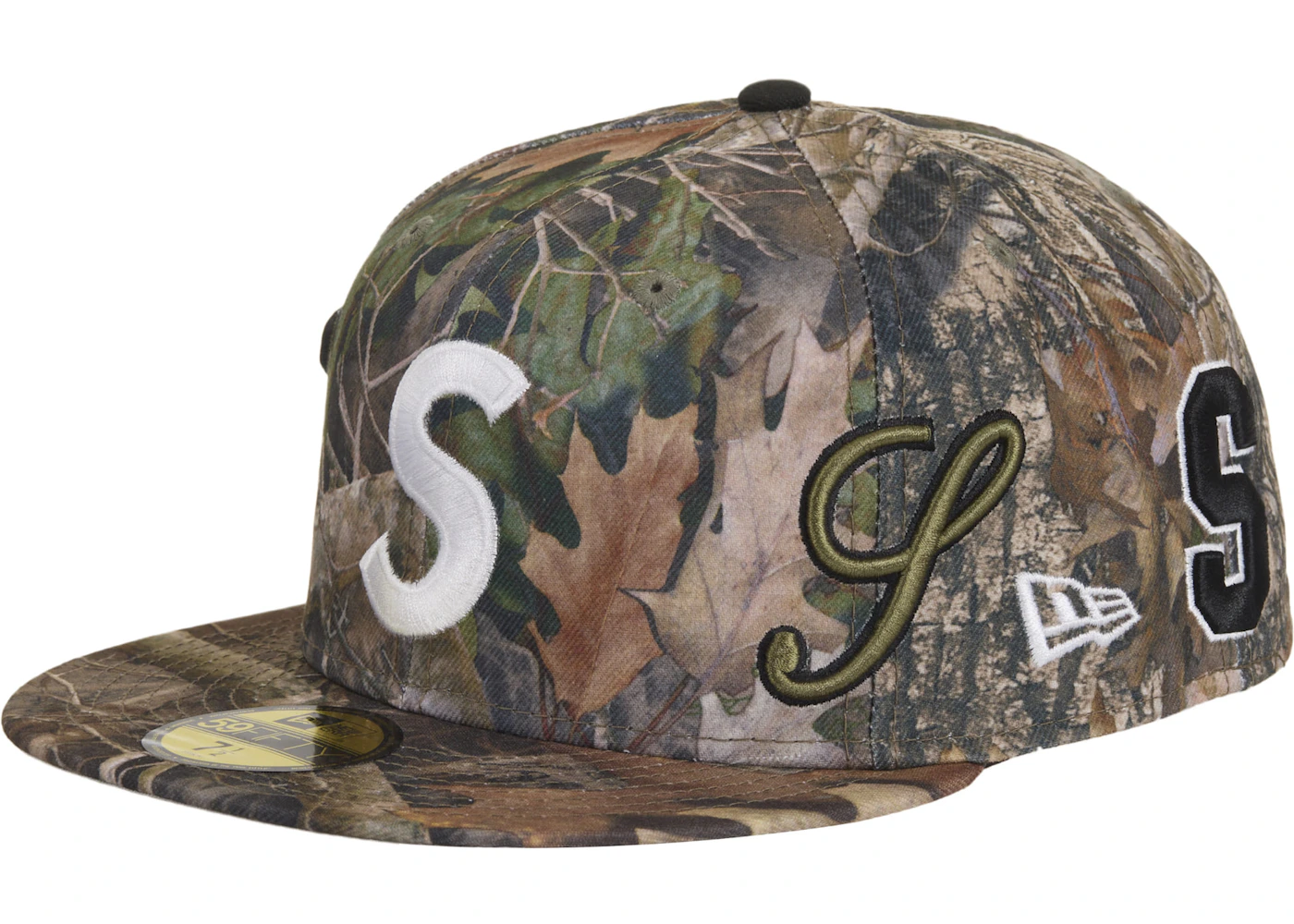 Supreme Multi S Logo New Era 59Fifty Fitted Hat Camo - SS25 - US